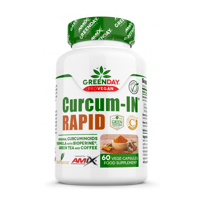 Куркумін Amix Nutrition GreenDay Curcum-IN Rapid, 60 капсул