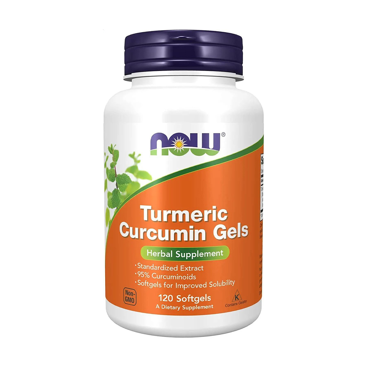 Уцінка! Куркумін NOW Foods Turmeric Curcumin Gels, 120 гелевих капсул